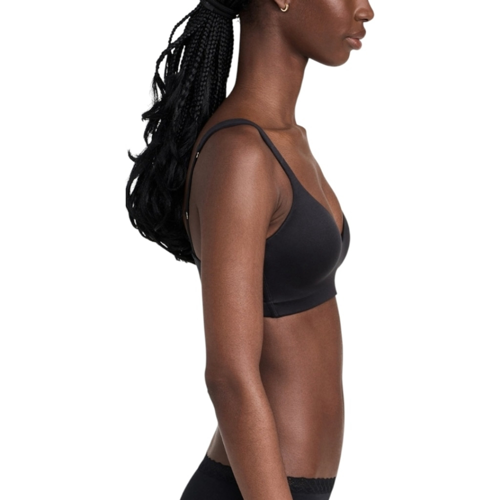 Natori Seamless Wireless‎ Black Contour Revelation Comfort Bra Women's 32 B NWT